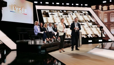 Crédit photo : Gilles Gustine - FTV| Ipsos | Elysée 2022 | Communauté