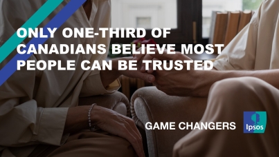 Only One-Third Of Canadians Believe Most People Can Be Trusted 