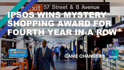 Ipsos wins mystery shopping award for fourth year in a row