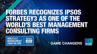 Forbes recognizes Ipsos Strategy3 as one of the World’s Best Management Consulting Firms