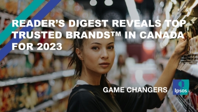 Reader’s Digest Reveals Top Trusted Brands in Canada for 2023