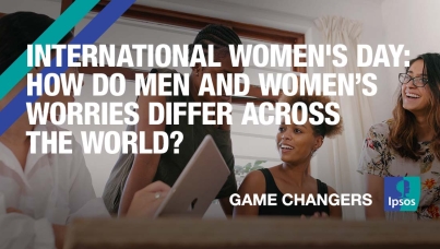 International Women's Day: How do men and women’s worries differ across the world?