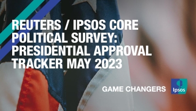Reuters / Ipsos Core Political Survey: Presidential Approval Tracker May 2023