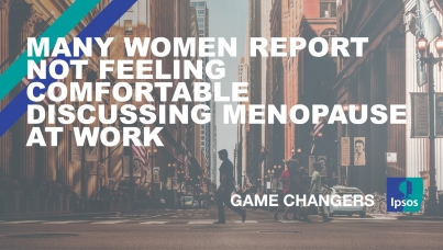Many women report not feeling comfortable discussing menopause at work