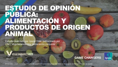 Ipsos y Vegetarianos Hoy: Alimentación y productos de origen animal