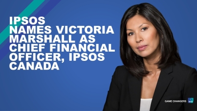 Ipsos names Victoria Marshall as Chief Financial Officer, Ipsos Canada