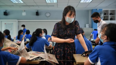 singapore teacher classroom