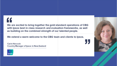 Ipsos strengthens its position in the public sector by acquiring CBG Health Research in New Zealand