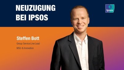 Steffen Bott, Group Service Line Lead MSU & Innovation bei Ipsos