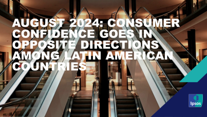August 2024: Consumer confidence goes in opposite directions among Latin American countries