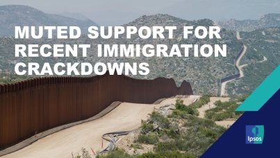Muted support for recent immigration crackdowns