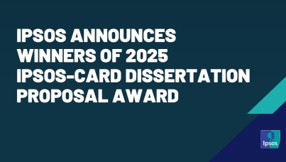 Ipsos announces winners of 2025 Ipsos-CARD Dissertation Proposal Award