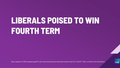 Liberals Poised to Win Fourth Term