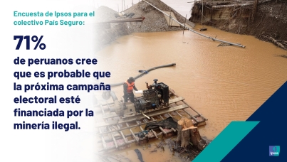 Estudio de percepción hacia la minería ilegal