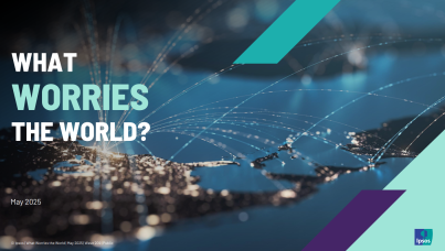 What worries the world 2025 May