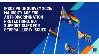 Ipsos Pride Survey 2025: Majority are for anti-discrimination protections, but support slips for several LGBT+ issues