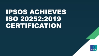 Ipsos achieves ISO 20252:2019 certification 
