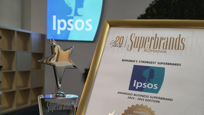 Ipsos este recunoscut ca Business Superbrand în România