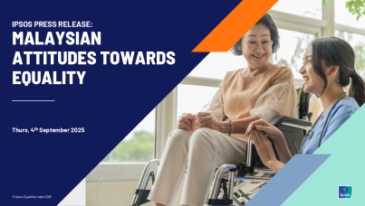 [PRESS RELEASE] - Malaysian Attitude Towards Equality
