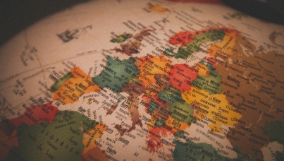 Bilde av globus, Europa