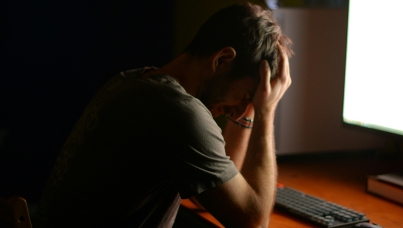 stressed men
