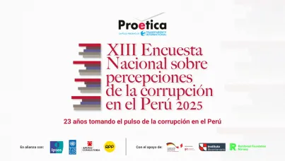 XIII Encuesta Nacional sobre percepciones de la corrupción en Perú 2025