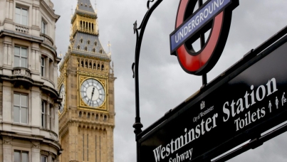 Westminster Tube Sign