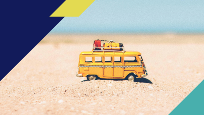 Image of vehicle on a sandy beach