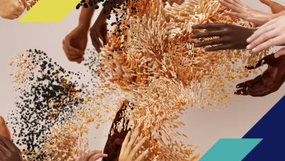 Image of hands reaching out