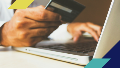 image showing person shopping on a computer