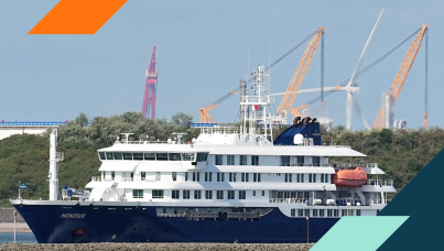 photo of the MV Hondius cruise ship