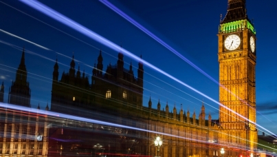 Westminster Parliament by Night