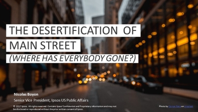 The desertification of main street