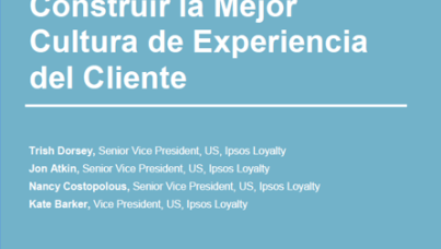 Construir la mejor cultura de experiencia del cliente