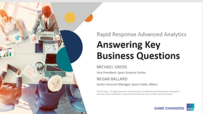 Rapid Response Advanced Analytics