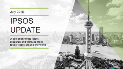 Ipsos Update – Červenec 2018