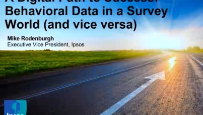 Behavioural Data in the Digital World