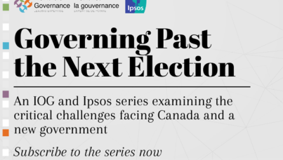 Governing Past the Next Election