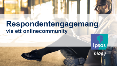 [Blogg] Respondentengagemang via ett onlinecommunity
