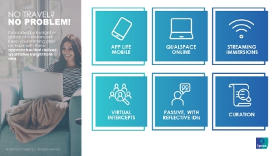 No travel? No problem!