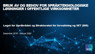 språkrådet rapport cover