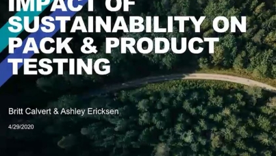 What Sustainability Means to Pack & Product Testing