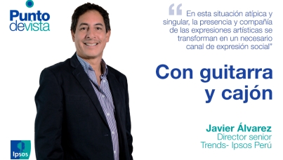 Con guitarra y cajón
