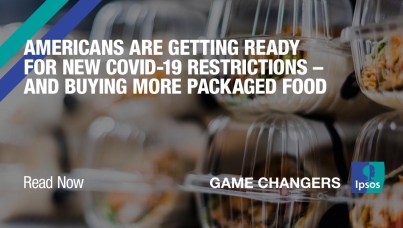 Americans are getting ready for new COVID-19 restrictions – and buying more packaged food