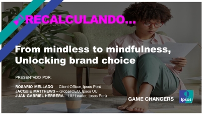 Ipsos Talks: Desbloqueando la elección de marca desde el inconsciente hacia la consciencia plena