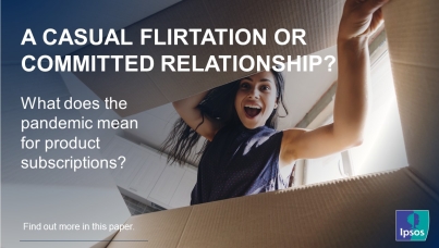 A Casual Flirtation or Committed Relationship | Product Subscriptions | Ipsos