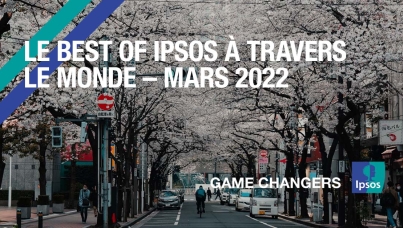 Le best of Ipsos à travers le monde – Mars 2022 