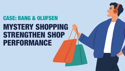CASE | Mystery Shopping | B&O | Bang & Olufsen | Ipsos Denmark