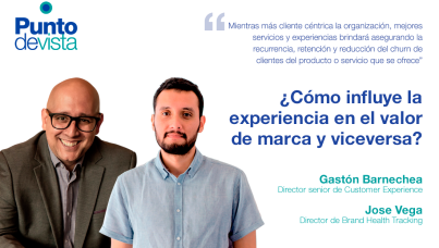 ¿Cómo influye la experiencia en el valor de marca y viceversa?