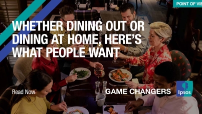 Whether dining out or dining at home, here’s what people want